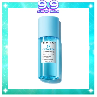 SKINTIFIC SKINTIFIC 5X Ceramide Toner 80ml