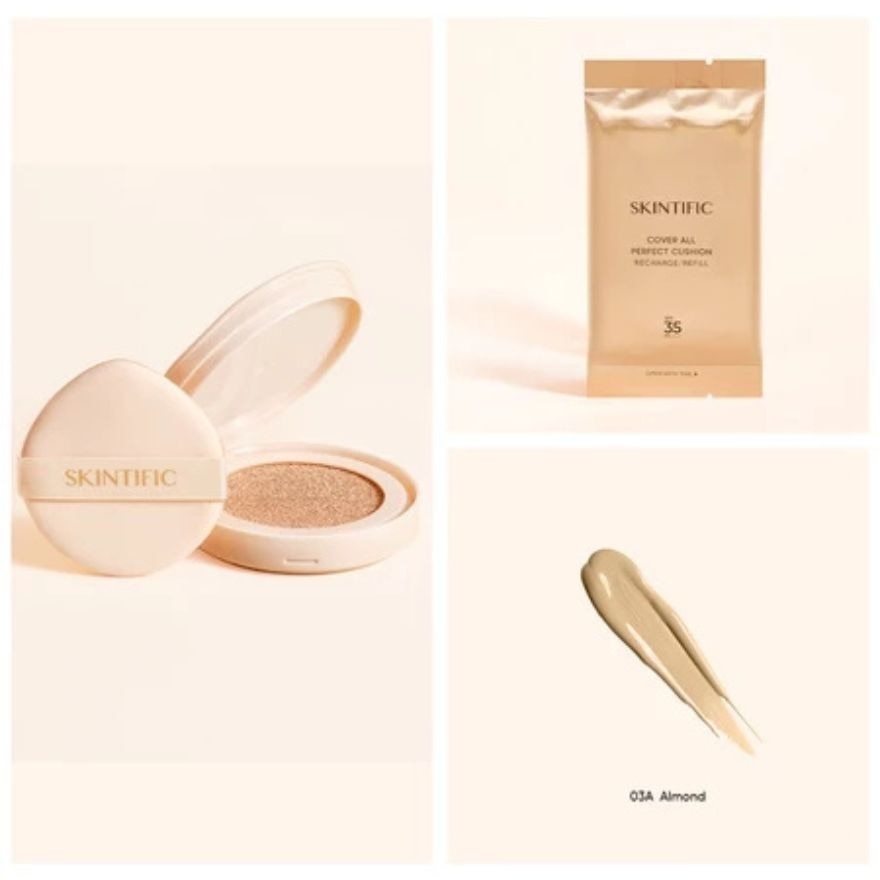 SKINTIFIC Cushion 03A Almond Refill 11g
