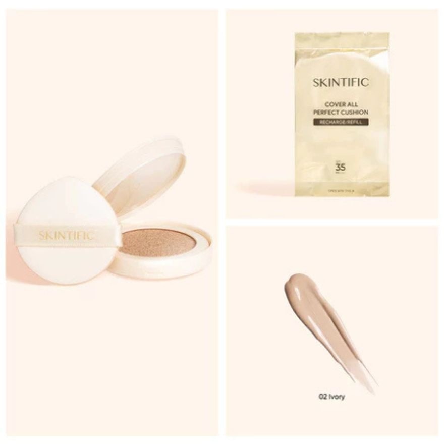 SKINTIFIC Cushion 02 Ivory Refill 11g