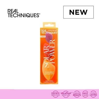 REAL TECHNIQUES REAL TECHNIQUES Solar Power Sunsoaked Sponge Trio