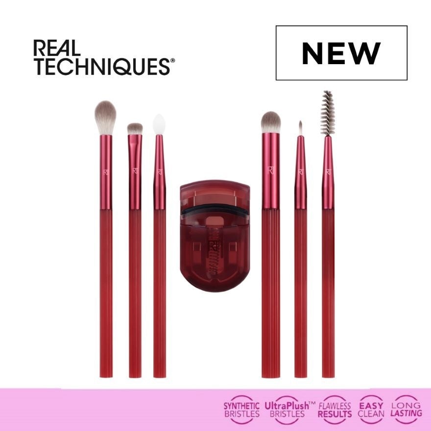 REAL TECHNIQUES Solar Power Molten Metallic Eye Set