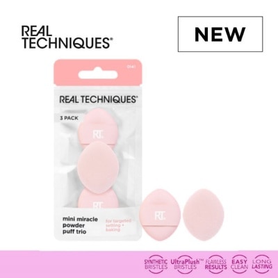 REAL TECHNIQUES REAL TECHNIQUES Mini Miracle Powder Puff Trio