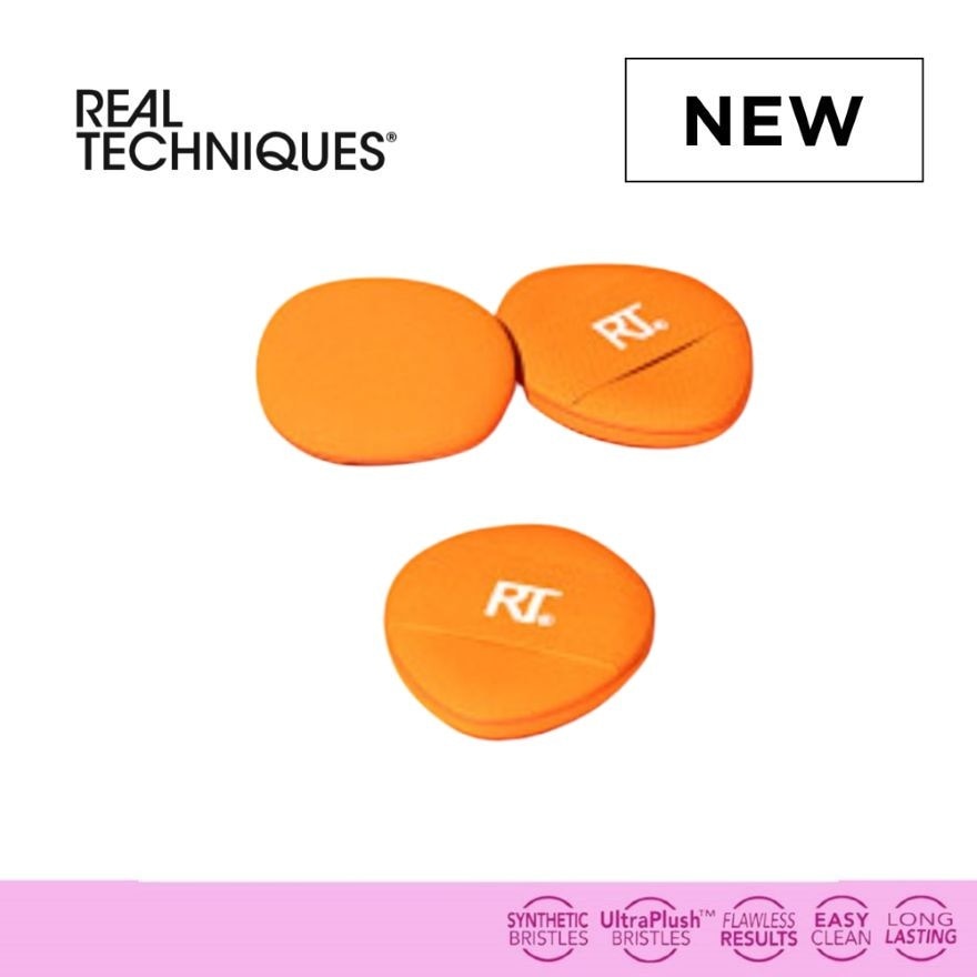 REAL TECHNIQUES Mini Miracle Concealer Puff 6s