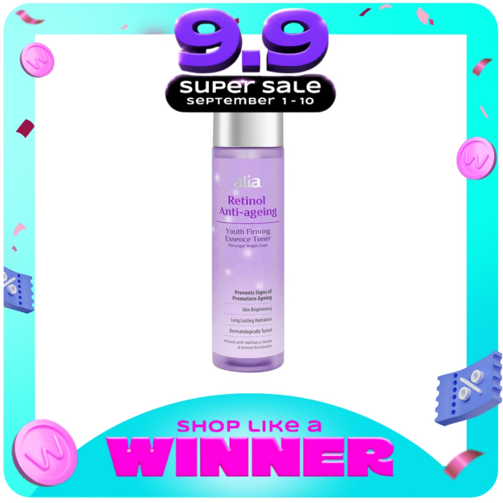 WATSONS Alia Retinol Anti-Ageing Youth Firming Essence Toner 50ml image