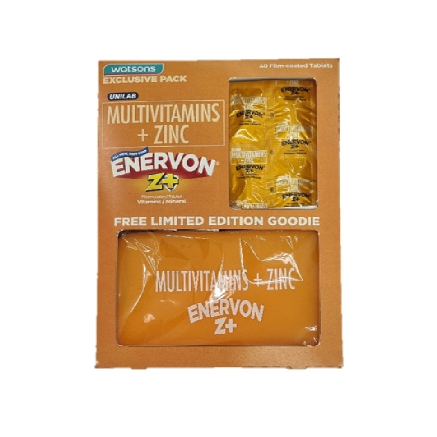 ENERVON Tablet Z Plus 40 Film Coated Tablets with Free Pouch image
