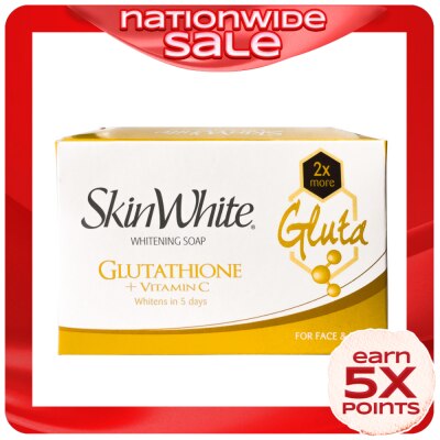 SKINWHITE SKINWHITE Gluta + Vit C Whitening Soap 125g