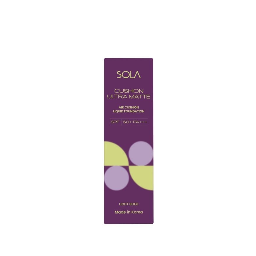 SOLA Cushion Ultra Matte 30ml Light Beige