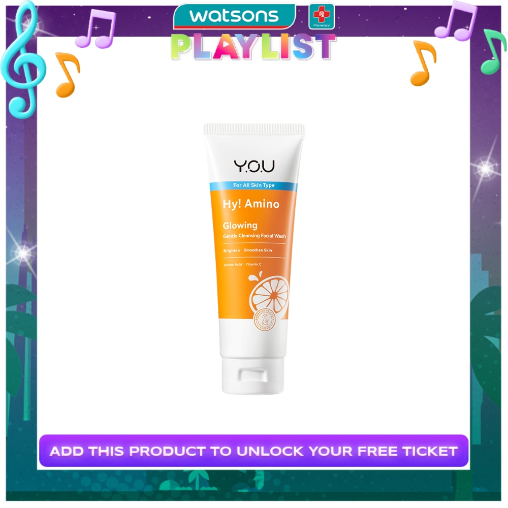 YOU HY! Amino Glowing Gentle Cleansing Facial Wash 100g