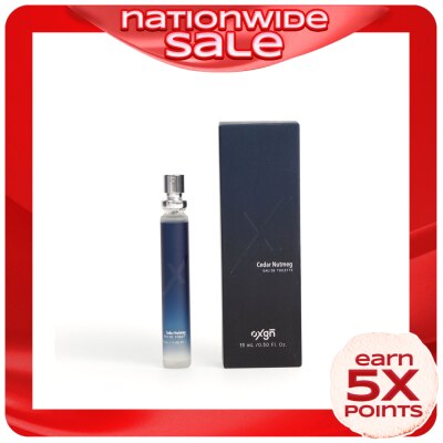 OXYGEN OXYGEN Decoded EDT Cedar Nutmeg 15ml