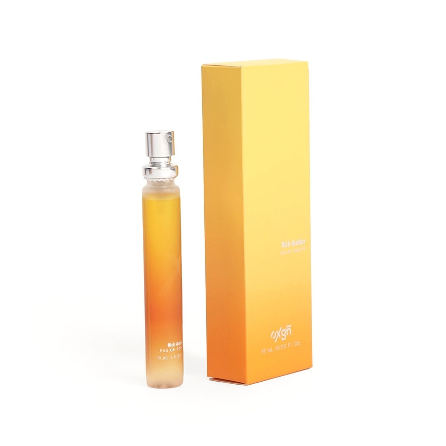 OXYGEN Decoded EDT Rich Amber Yellow 15ml