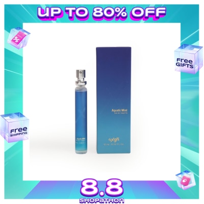 OXYGEN OXYGEN Decoded EDT Aquatic Mint Aqua Blue 15ml