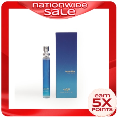 OXYGEN OXYGEN Decoded EDT Aquatic Mint Aqua Blue 15ml