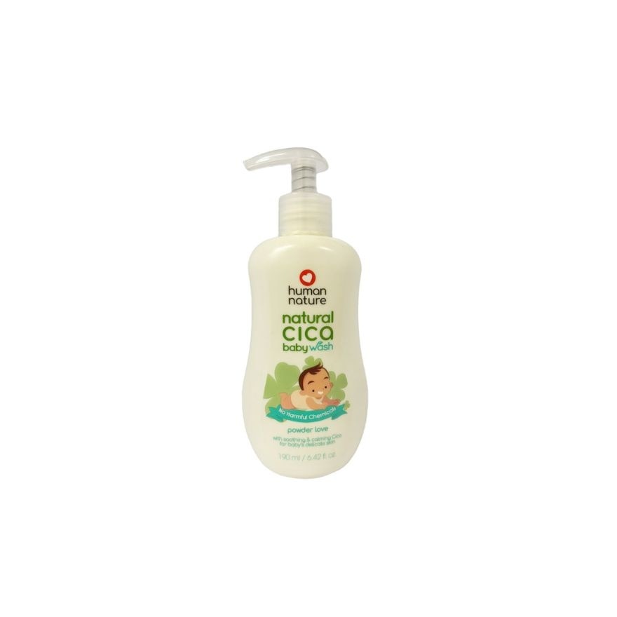 HUMAN NATURE Natural Cica Baby Wash - Powder Love 190ml