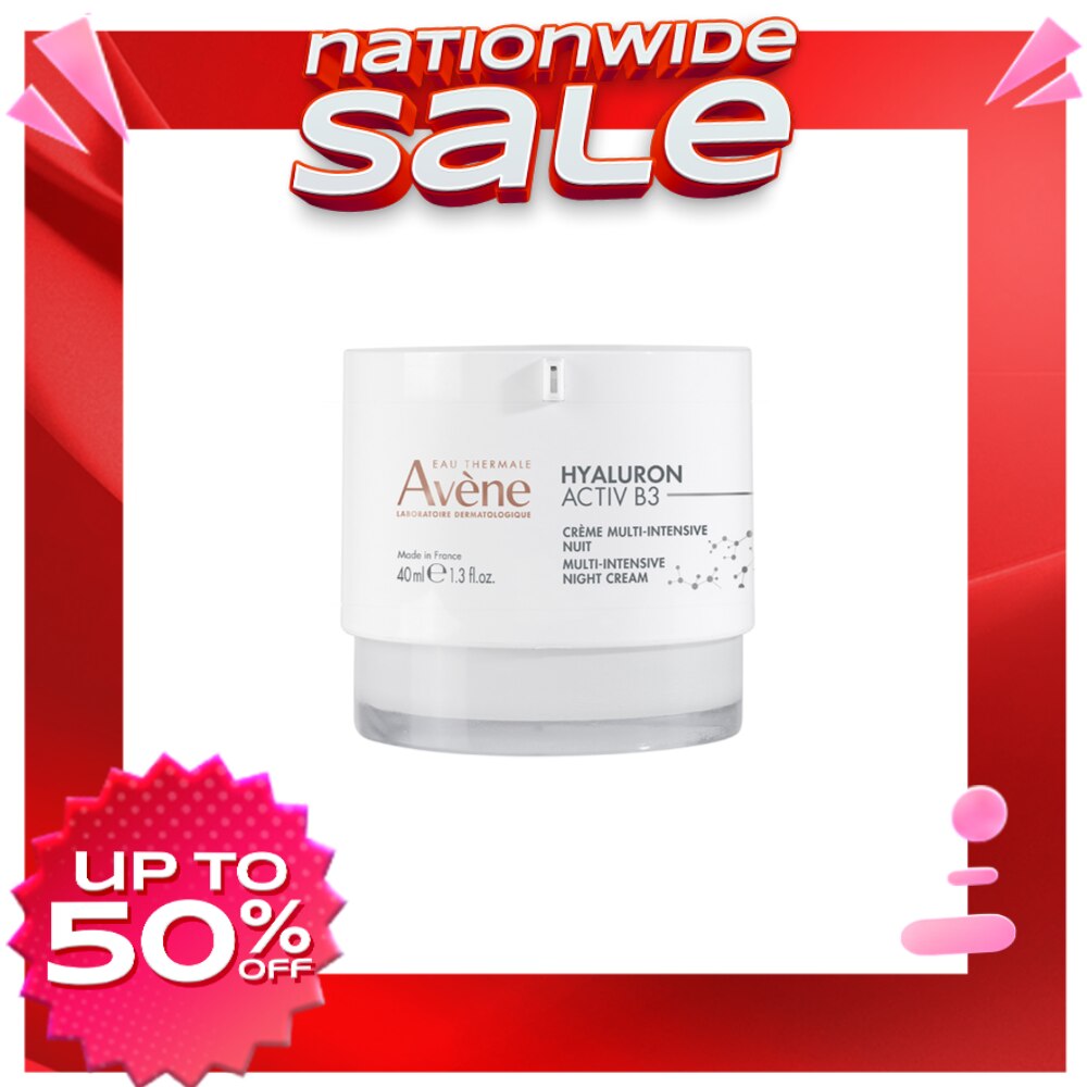 AVENE Hyaluron Activ B3 Multi-intensive Night Cream 40ml