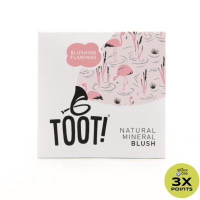 TOOT TOOT Natural Mineral Blush Blushing Flamingo 3g