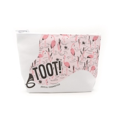 TOOT TOOT Makeup Bag Flamingo