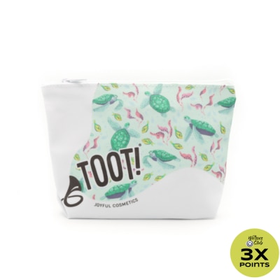 TOOT TOOT Makeup Bag Turtle
