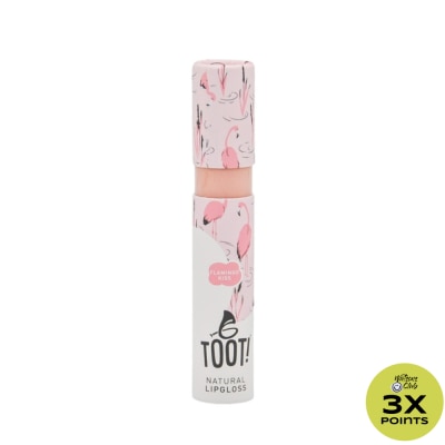 TOOT TOOT Natural Lipgloss Flamingo Kiss 5.5ml