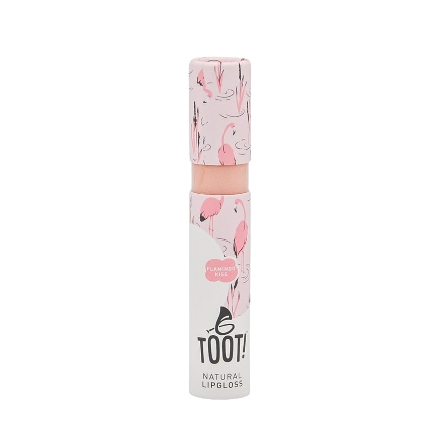 TOOT Natural Lipgloss Flamingo Kiss 5.5ml