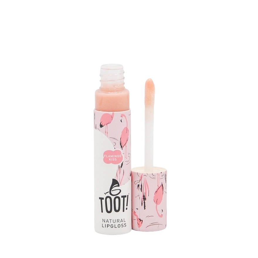 TOOT Natural Lipgloss Flamingo Kiss 5.5ml