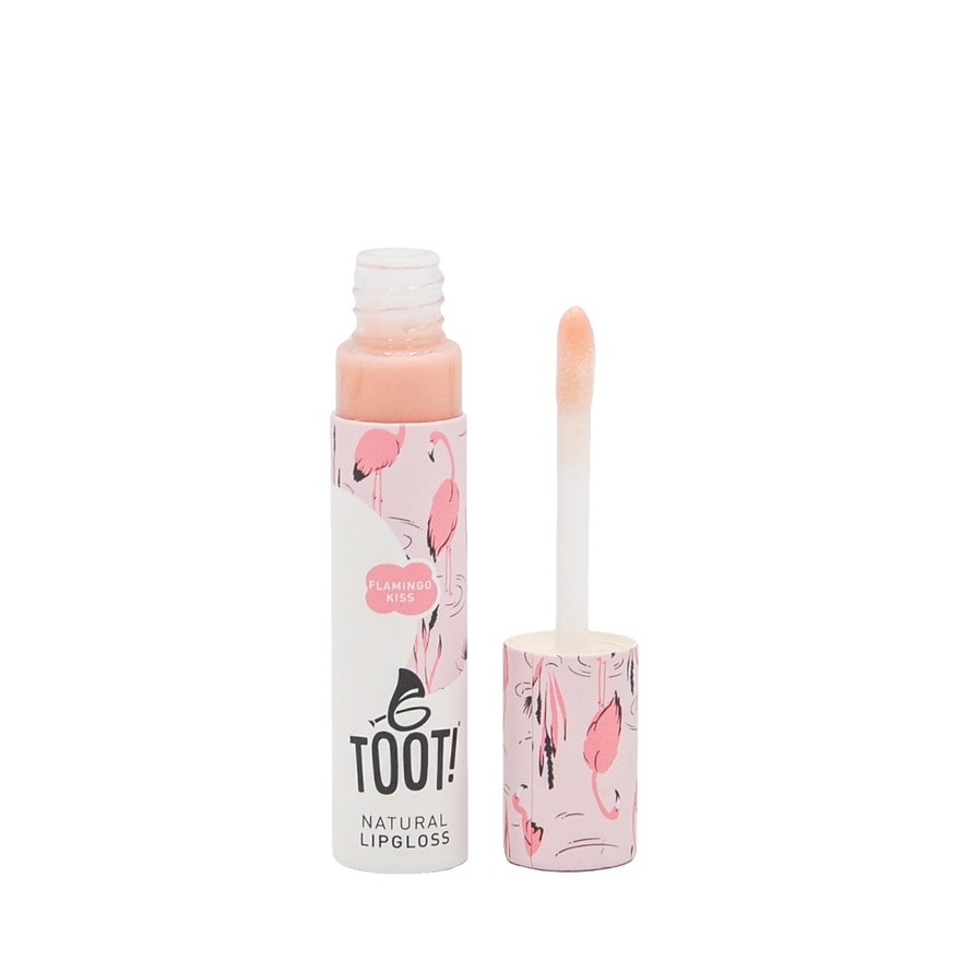 TOOT Natural Lipgloss Flamingo Kiss 5.5ml