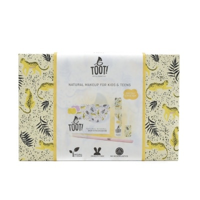 TOOT TOOT Cheetah Glow Eyeshadow & Lipgloss Box Set