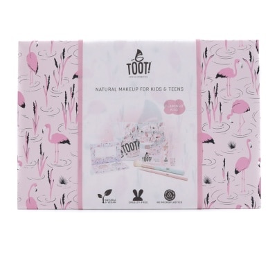 TOOT TOOT Flamingo Kiss Natural Makeup Gift Set