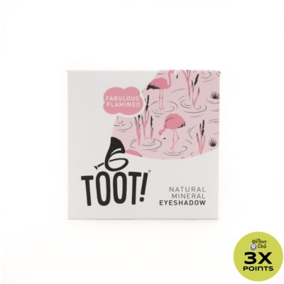 TOOT TOOT Natural Mineral Eyeshadow Fabulous Flamingo 2.3g