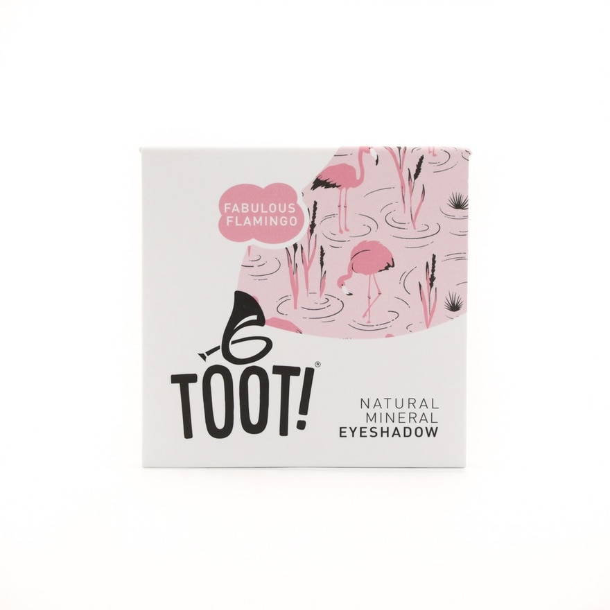 TOOT Natural Mineral Eyeshadow Fabulous Flamingo 2.3g