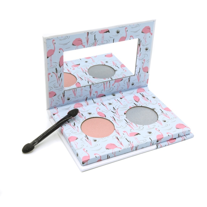 TOOT Natural Mineral Duo Eyeshadow Fabulous Flamingo And Pretty Parrot 4.6g