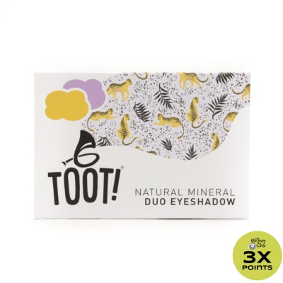 TOOT TOOT Natural Mineral Duo Eyeshadow Cheeky Cheetah And Super Starfish 4.6g