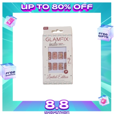 GLAMFIX NAILS GLAMFIX NAILS Insta Press-On Nail Kit Holiday 02