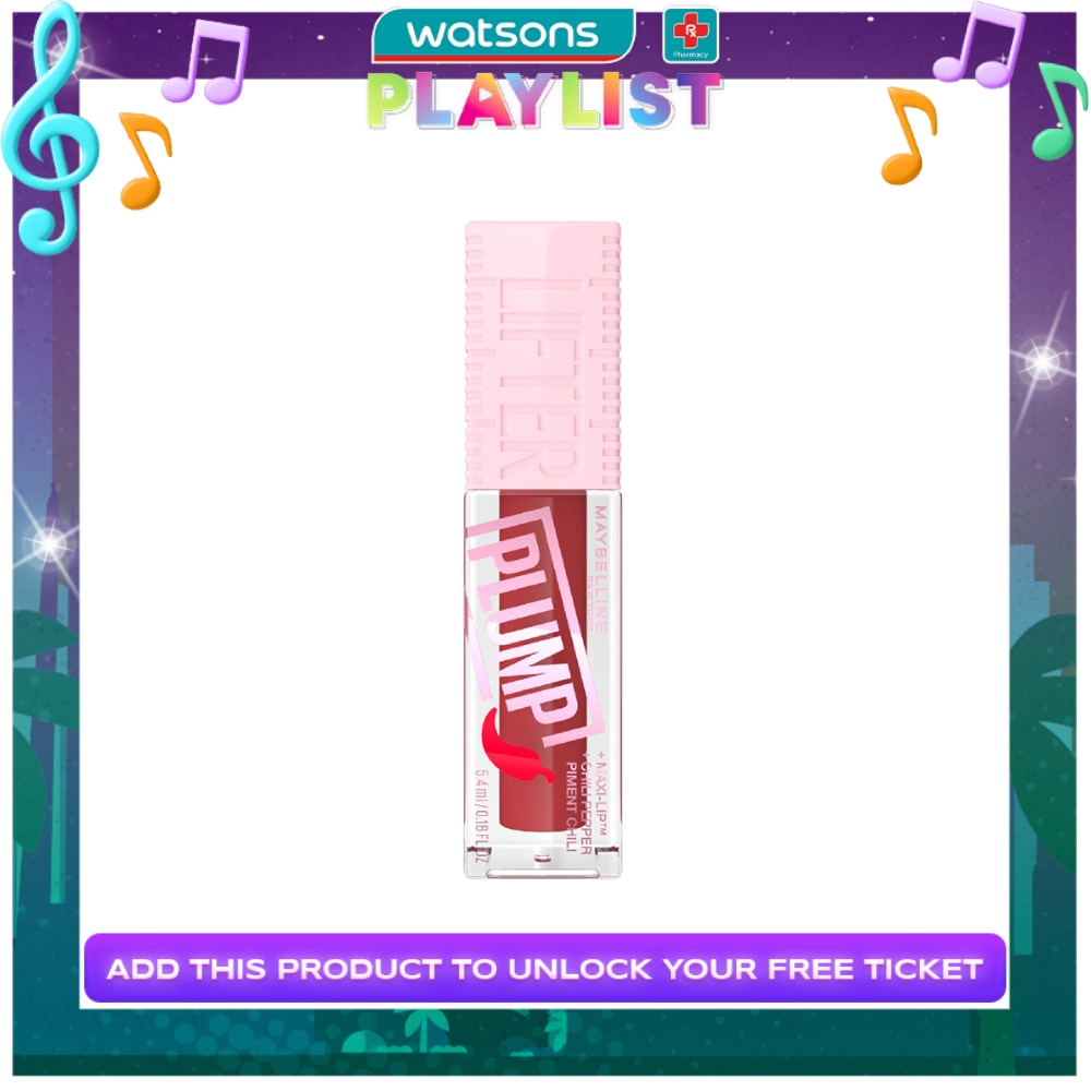 MAYBELLINE Lifter Glaze 006 Hot Chili