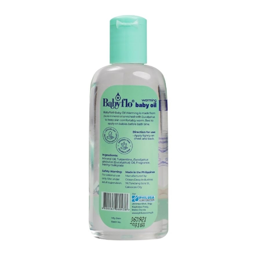 BABYFLO Baby Oil Soothing - Green 100mL