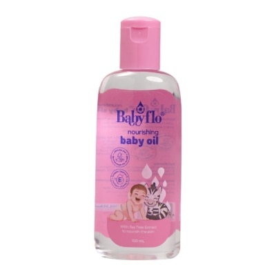 BABYFLO BABYFLO Baby Oil Skin Nourishing - Pink 100mL