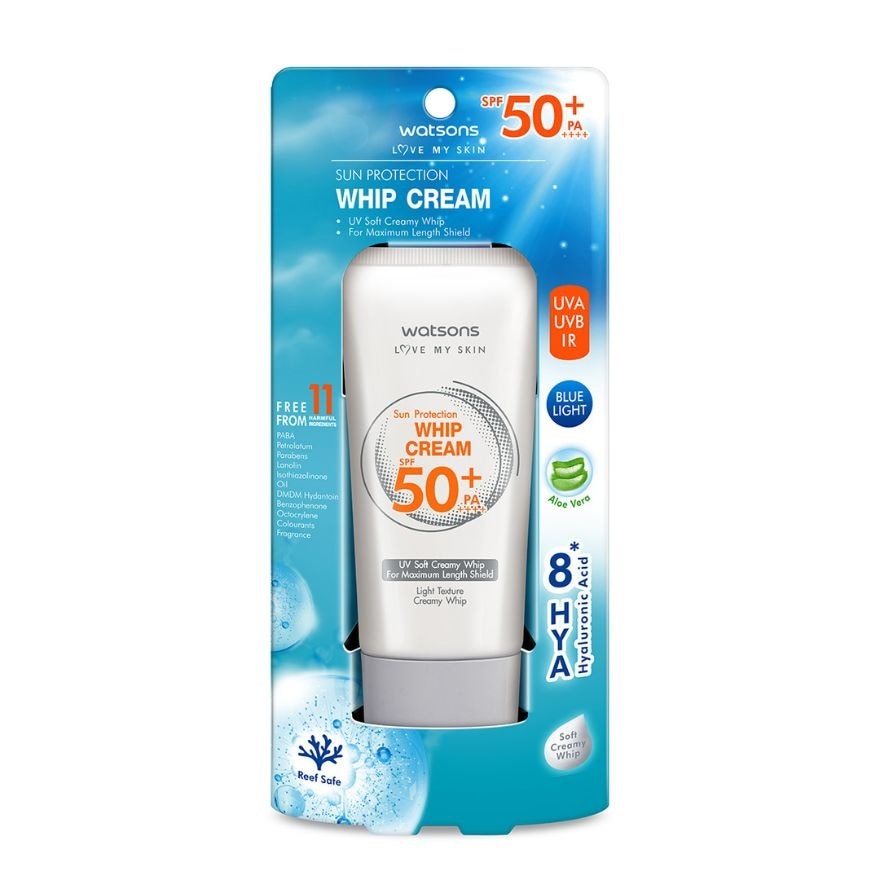 WATSONS Sun Protection Whip Cream SPF50 50ml