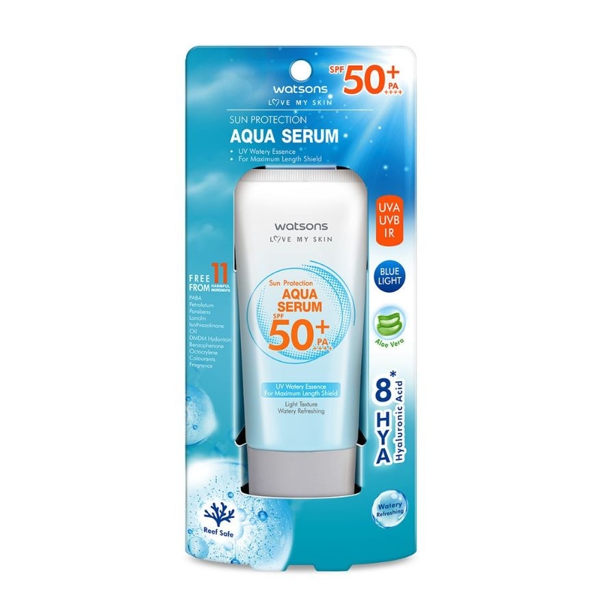 WATSONS Sun Protection Aqua Serum SPF50 50ml