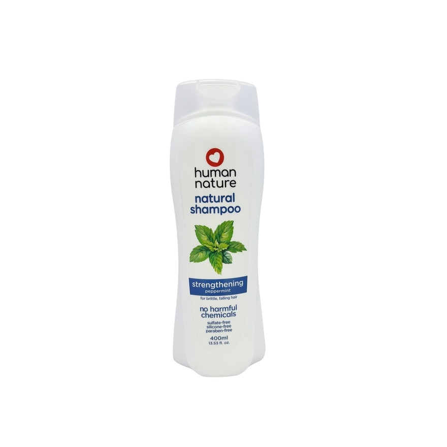 HUMAN NATURE Strengthening Shampoo Peppermint 400ml