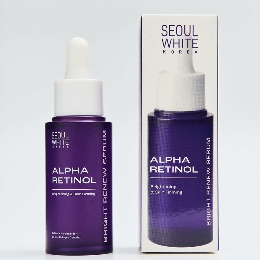 SEOUL WHITE Alpha Retinol Brightening & Skin Firming Serum 30ml