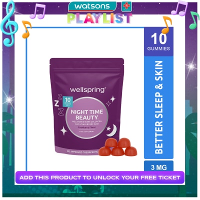 WELLSPRING WELLSPRING Nighttime Beauty Gummies 10s