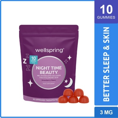 WELLSPRING WELLSPRING Nighttime Beauty Gummies 10s