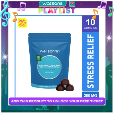 WELLSPRING WELLSPRING Ashwagandha Gummies 10s