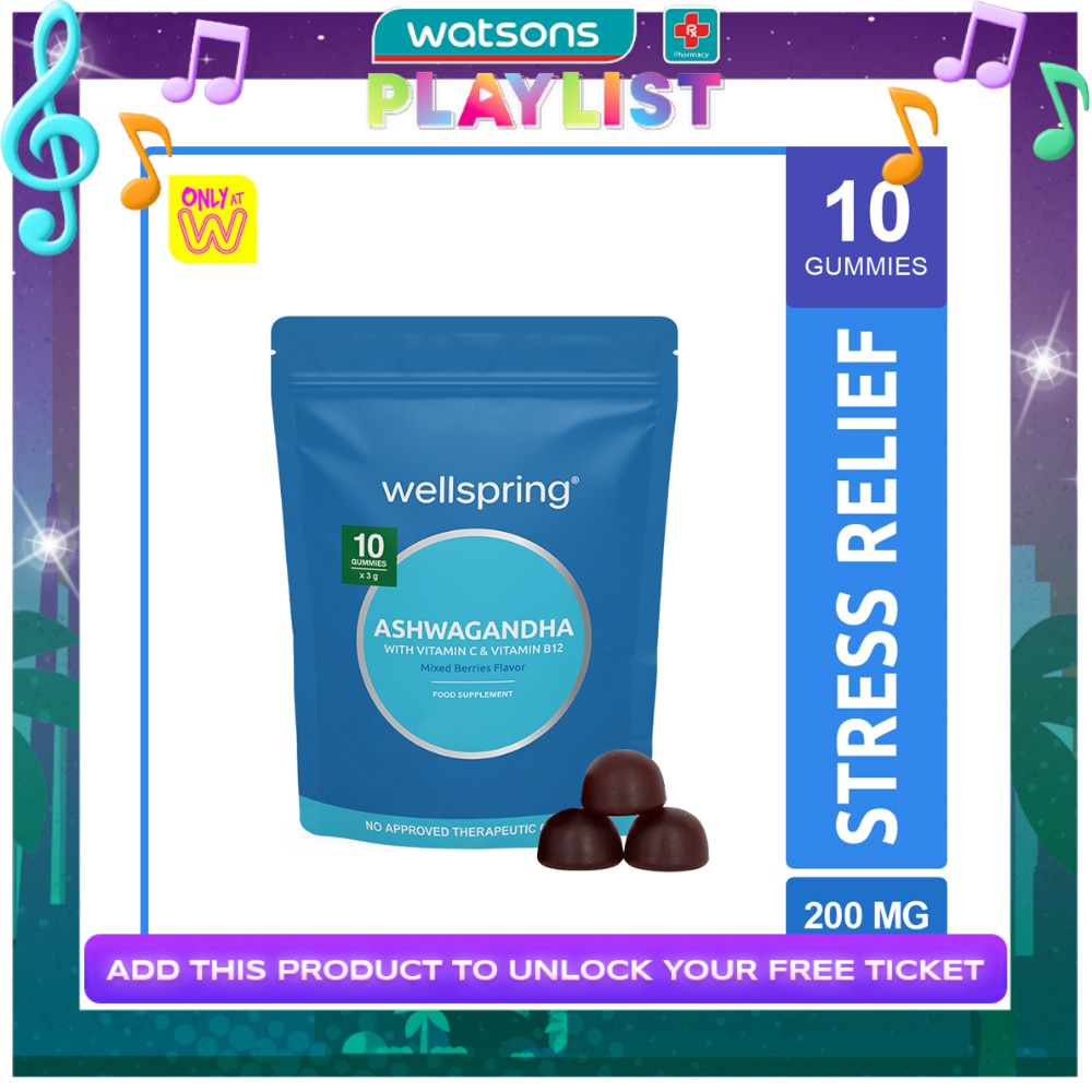 WELLSPRING Ashwagandha Gummies 10s