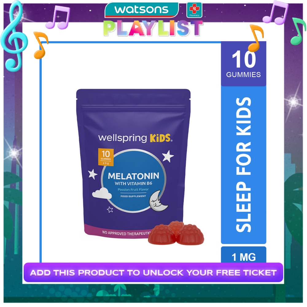 WELLSPRING Melatonin Kids Gummies 10s
