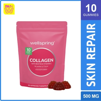 WELLSPRING WELLSPRING Collagen With Biotin And Vit C Gummies 10s