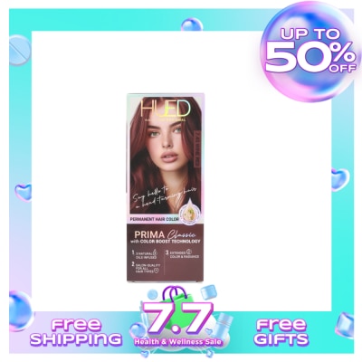 HUED HUED Prima Classic Permanent Hair Color Upgraded Formula 7.45 Wine Red