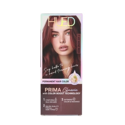 HUED HUED Prima Classic Permanent Hair Color Upgraded Formula 7.45 Wine Red
