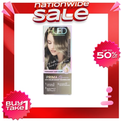 HUED HUED Prima Classic Permanent Hair Color Upgraded Formula 7.77 Match Beige