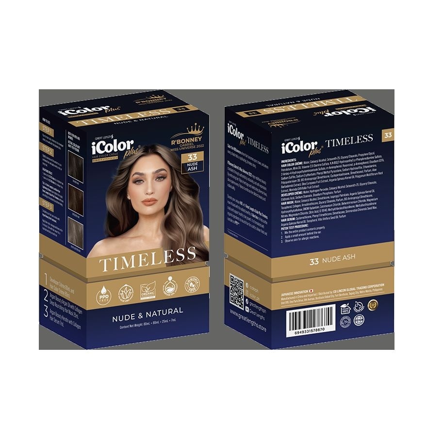 ICOLOR Plus Timeless Nude Ash 192ml