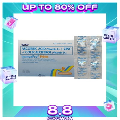 IMMUNPRO IMMUNPRO Prime Tablet Sold Per Piece